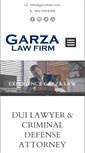 Mobile Screenshot of garzalaw.com